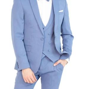 Bräutigamsanzug in Baby-Blau